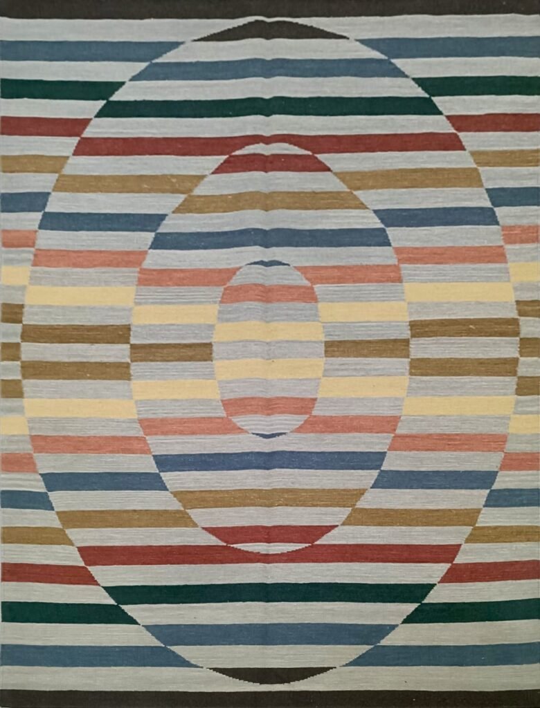 lightweight dhurrie rug modern home