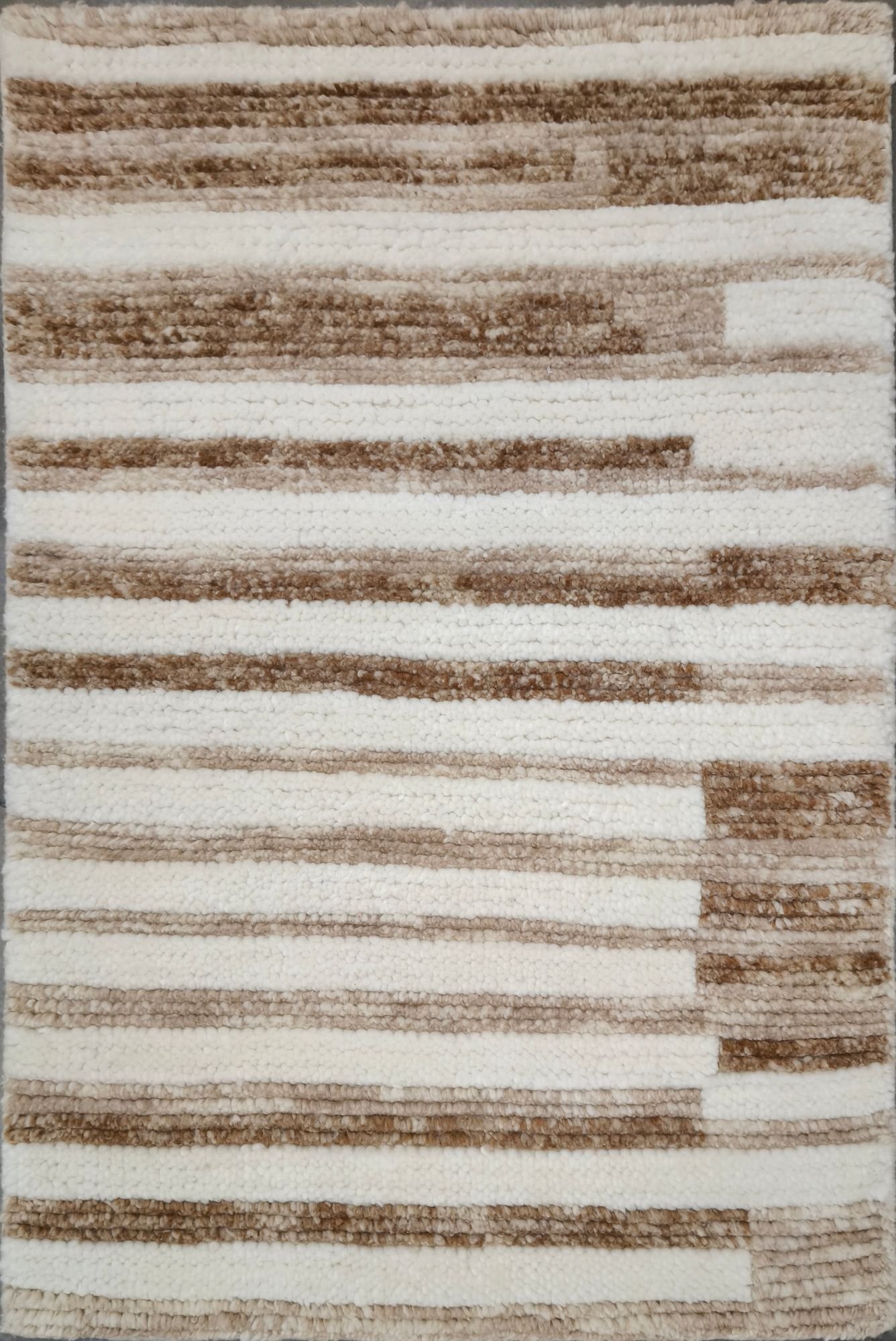 Modern woven rug